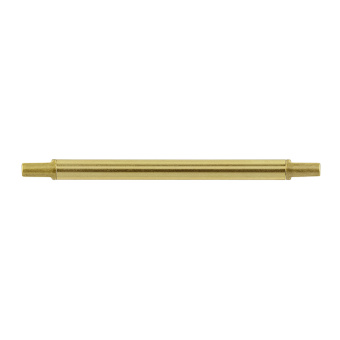 Ручка-скоба L=160мм без насечек, винтажное золото