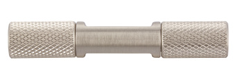 Ручка-кнопка т-обр. с насечками L=72мм, нержавеющая сталь