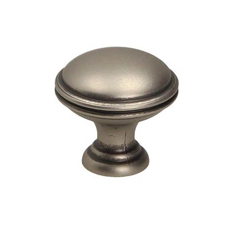 Ручка-кнопка, античное серебро