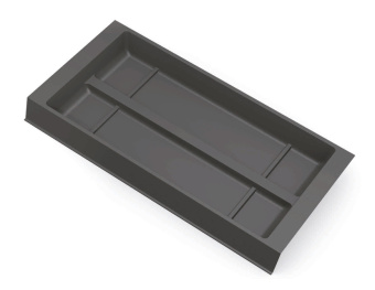 Лоток д/крупн. кух.принадл.Combi 715 (240x490x45),односторонний, темно-серый