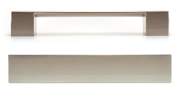 Ручка-скоба L=160мм, полированный никель