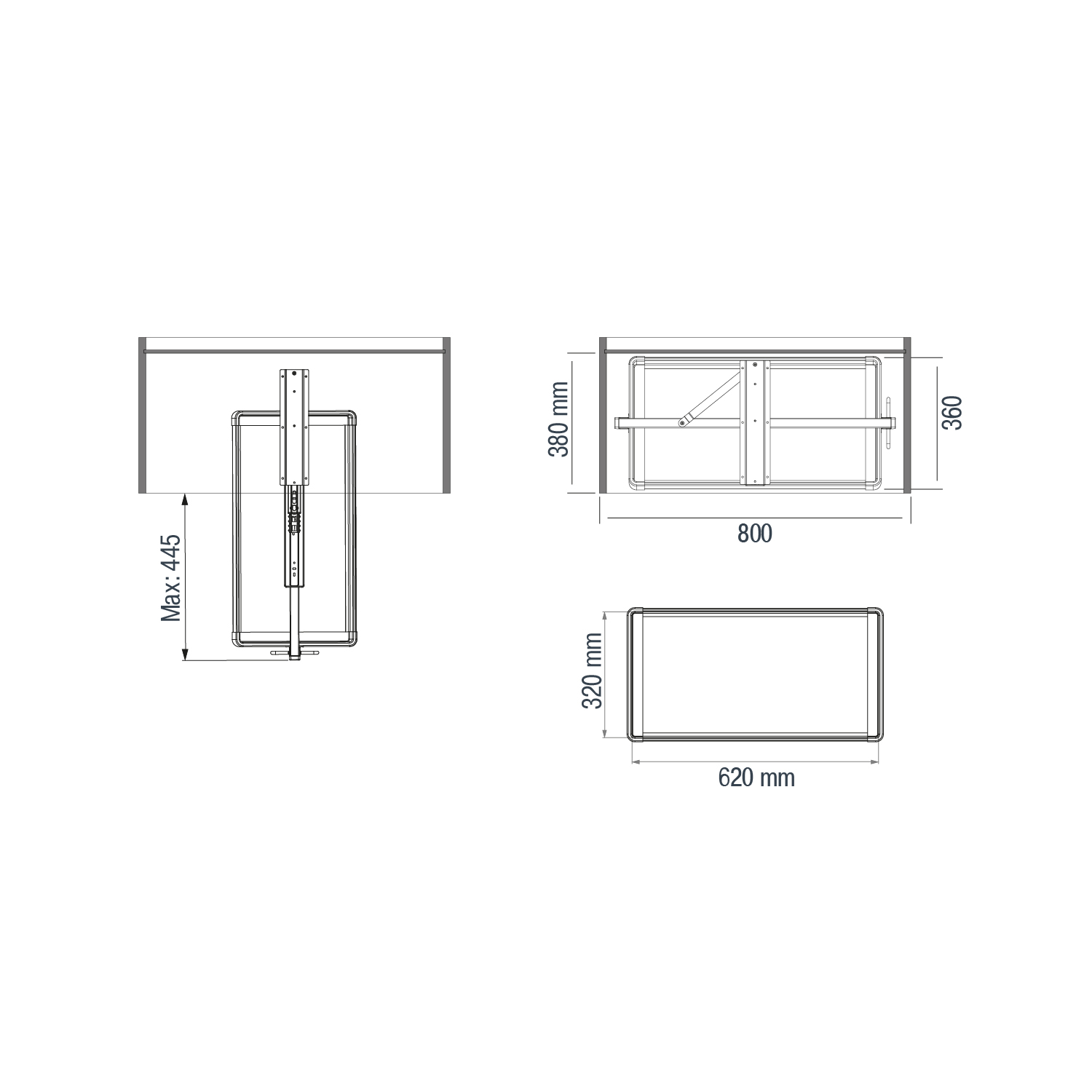 Ручка врезная flat 0281160z01