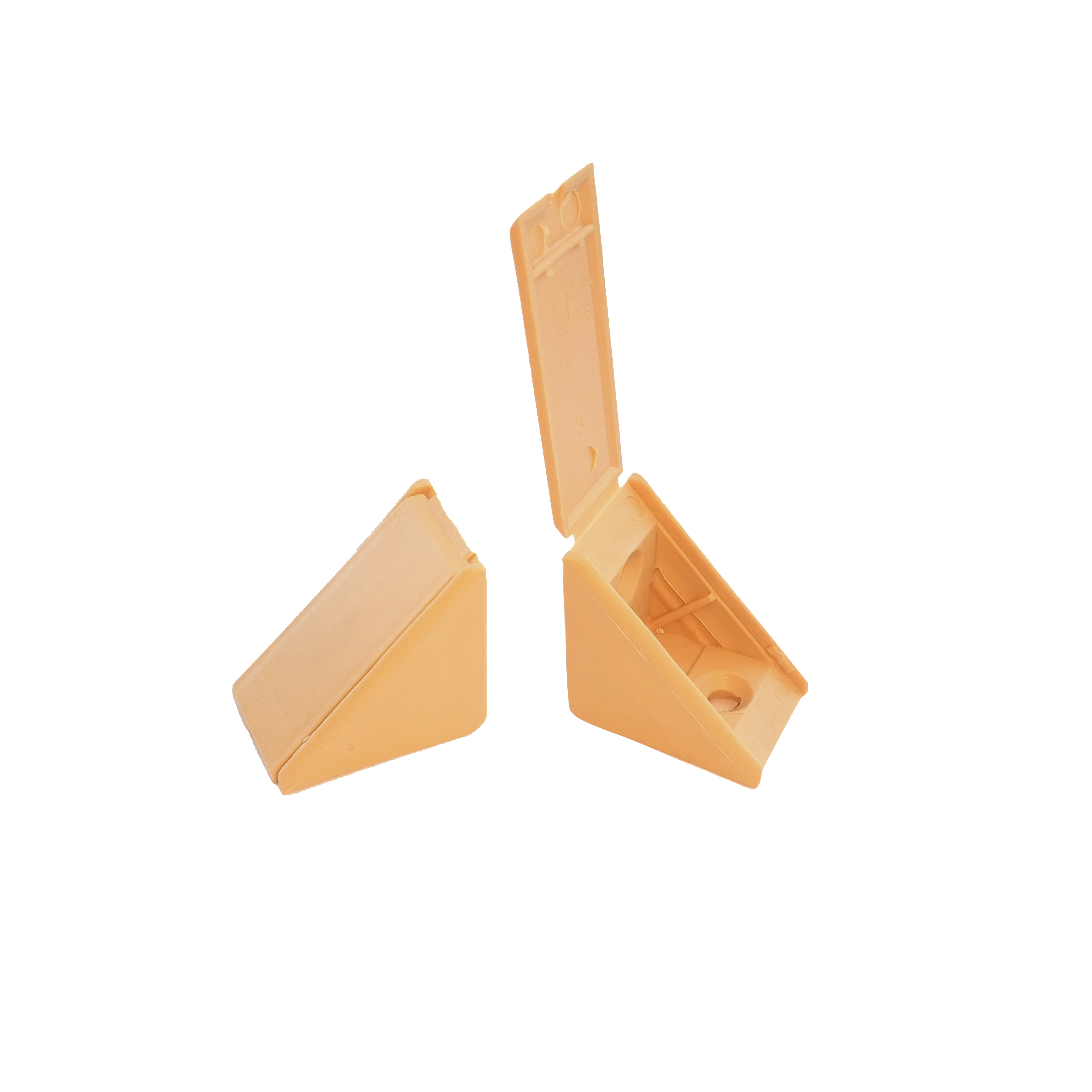 Крепежный уголок бежевый