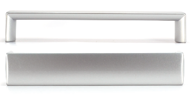 Ручка металлическая L=160мм, матовый хром