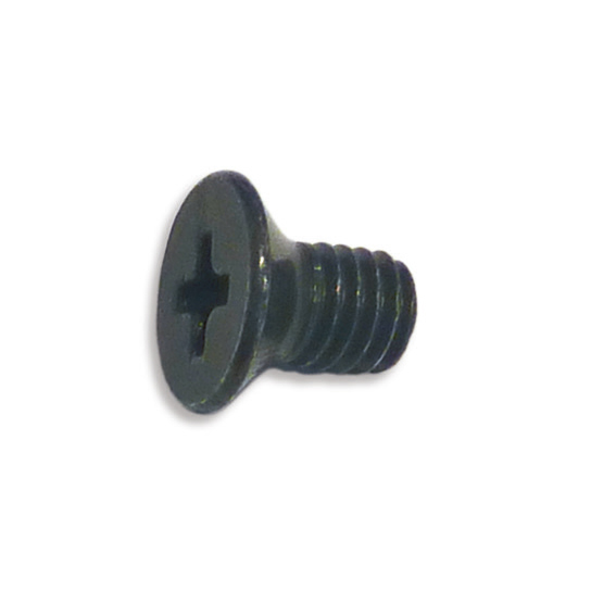 Винт с потайной головкой под крест, M4x8, черный Винт с потайной головкой под крест, M4x8, черный