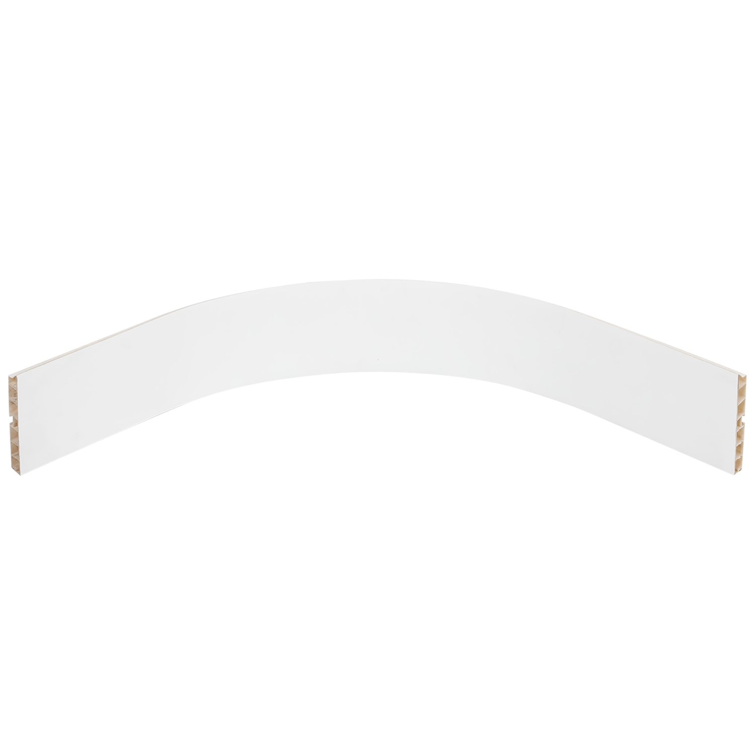 Радиусный эл-т H100, R296 (внутр.сторона) белый глянец