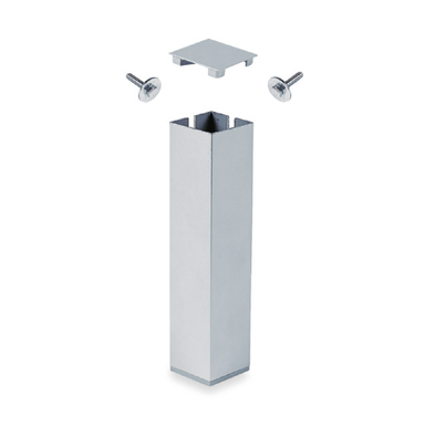 Опора угловая h=150мм, алюминий