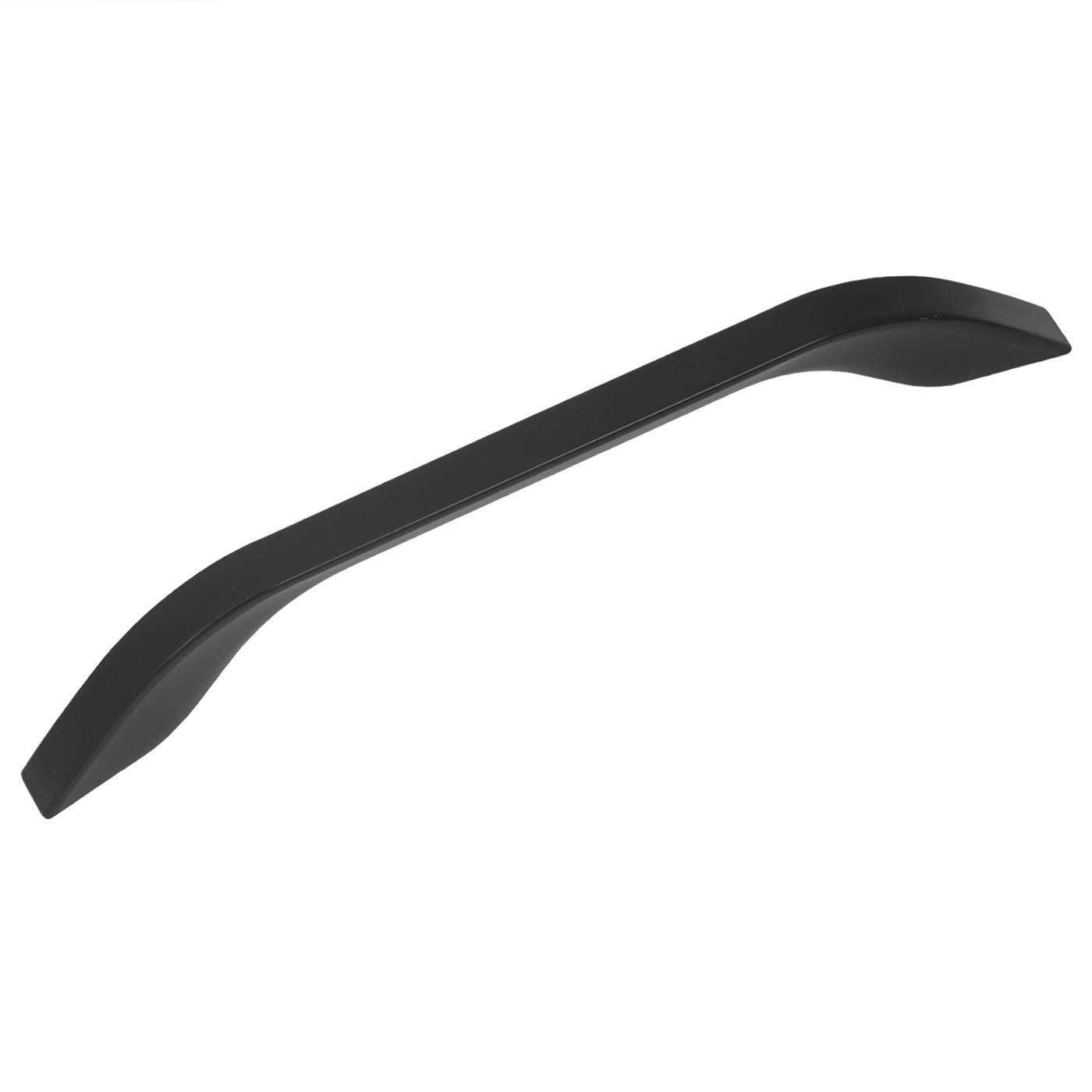 Ручка-скоба L=160мм, черный матовый с креп.компл.