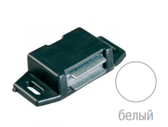 Магнитная защелка с ответной планкой, белый