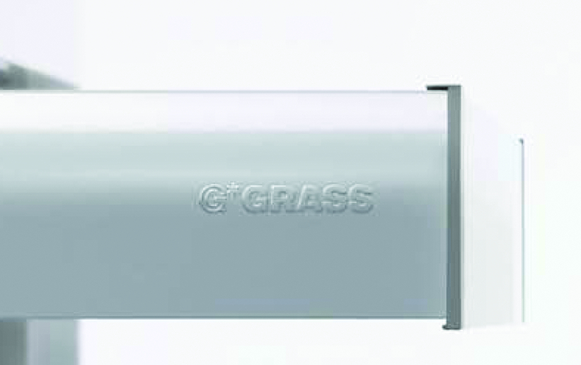 Боковины NovaPro DL с лого Grass 450мм h=90мм, металлик