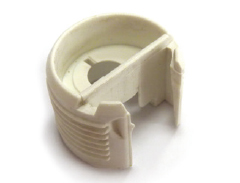 Корпус полкодерж. д/ДСП 16мм, пластик, D18x13.5мм