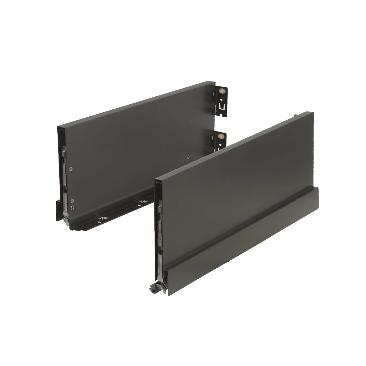 Боковины Nova Pro Scala 400мм, h=186мм, темно-серый (Stone)