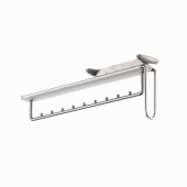 Штанга выдвижная для плечиков 84x175х319мм, серый