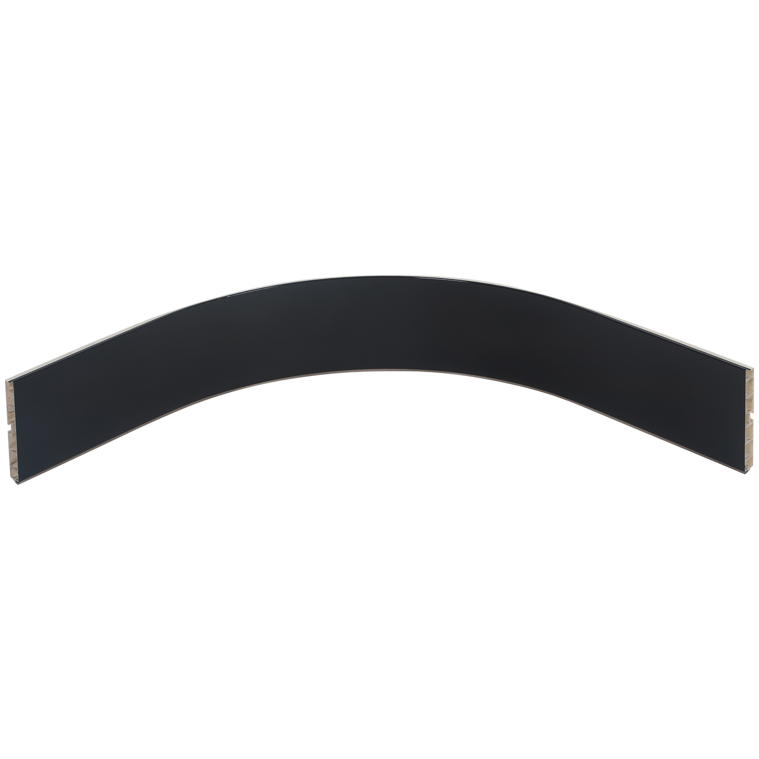 Радиусный эл-т H100, R296 (внутр.сторона) черный глянец