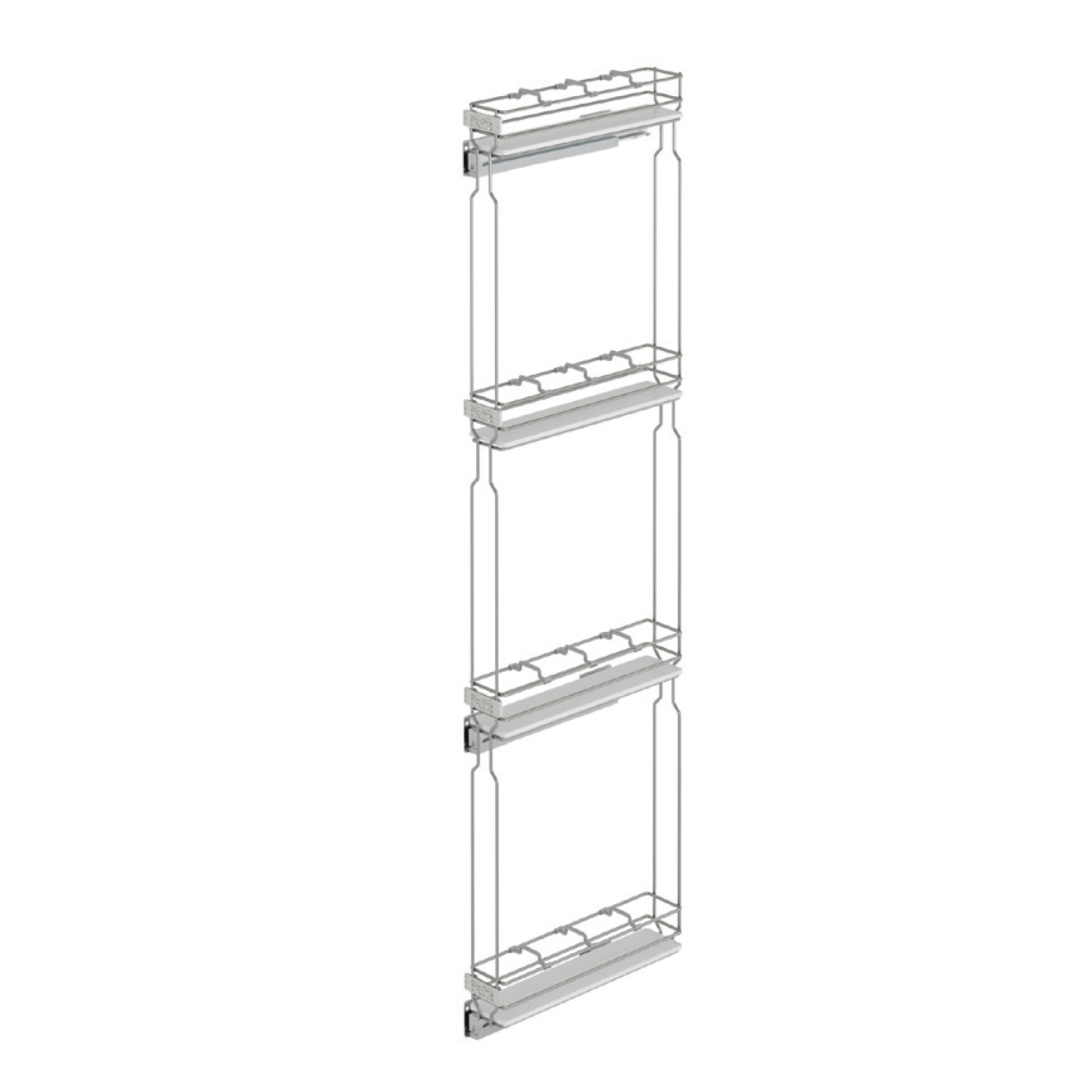 4х-ур. колонна 200мм H1650мм левая на напр.Blum,дно-ЛДСП,креп/фас.,разд/бут., хром 4х-ур. колонна 200мм H1650мм левая на напр.Blum,дно-ЛДСП,креп/фас.,разд/бут., хром