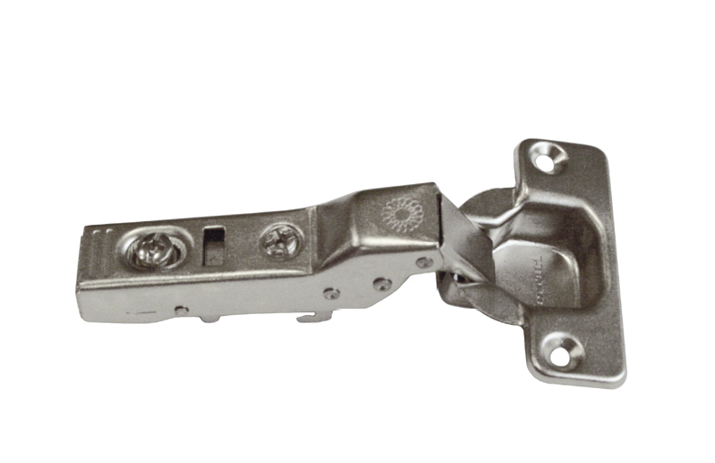 Петля Ferrari полунакладная 90/110° со встр.амортизатором