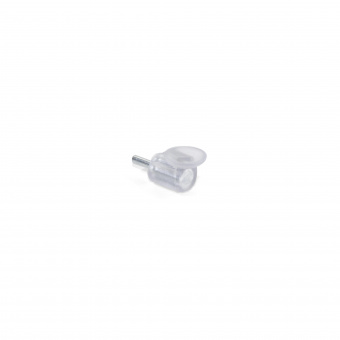 Полкодержатель с присоской для стеклянных полок со штоком D3мм, L=21мм