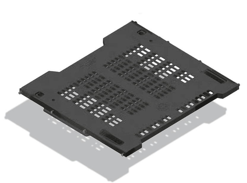 Пластик. подставка под холодильник д/ДСП 18мм