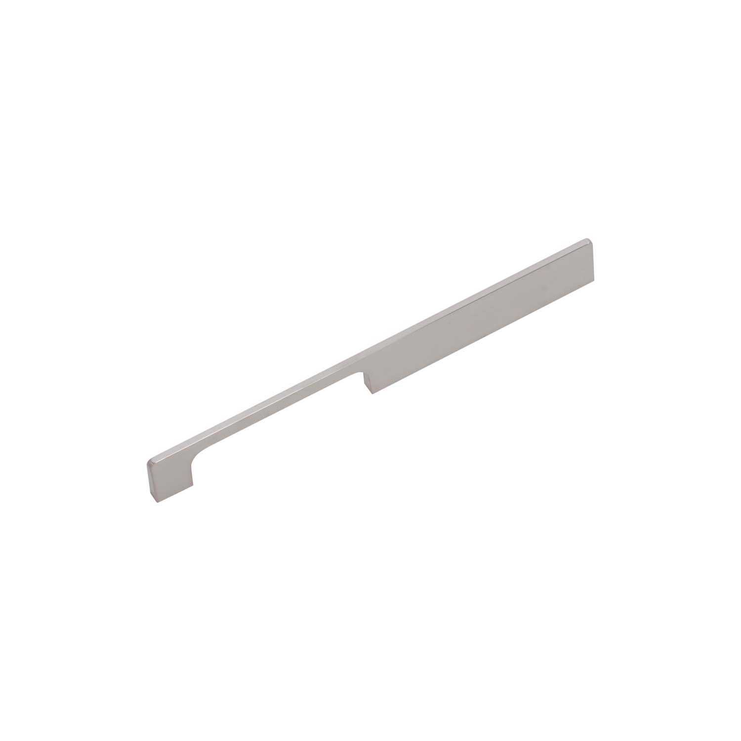 Ручка-скоба L=224мм асимметр., полированный никель