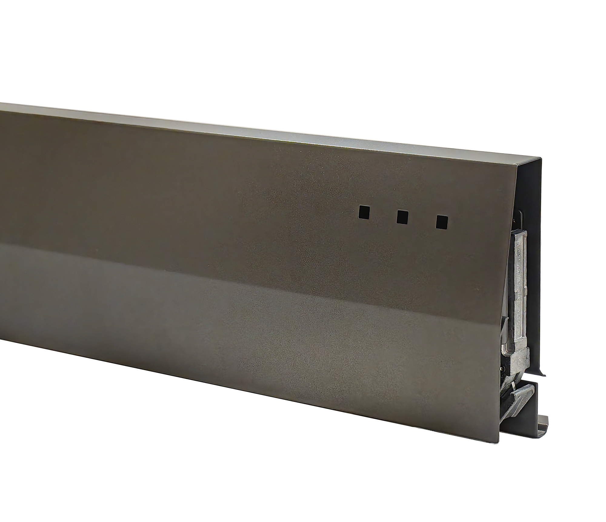 Боковина Nova Pro One 500мм, h=90мм, левая, темно-серый (Stone)