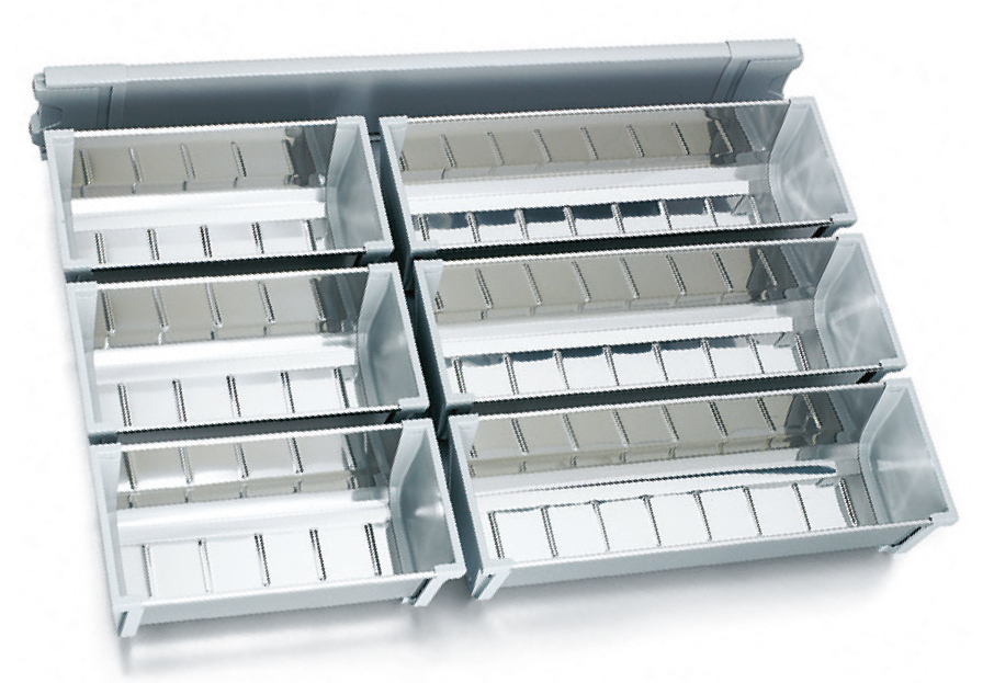 Вкладыш из нерж.лотков 400х500мм д/NovaPro