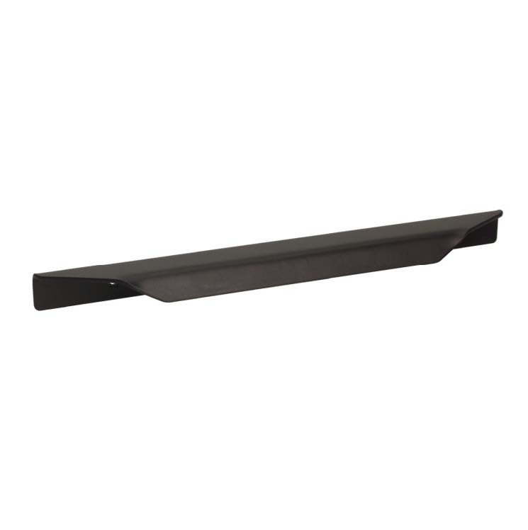 Ручка-скоба, металлическая L=128 мм, черный шагрень 