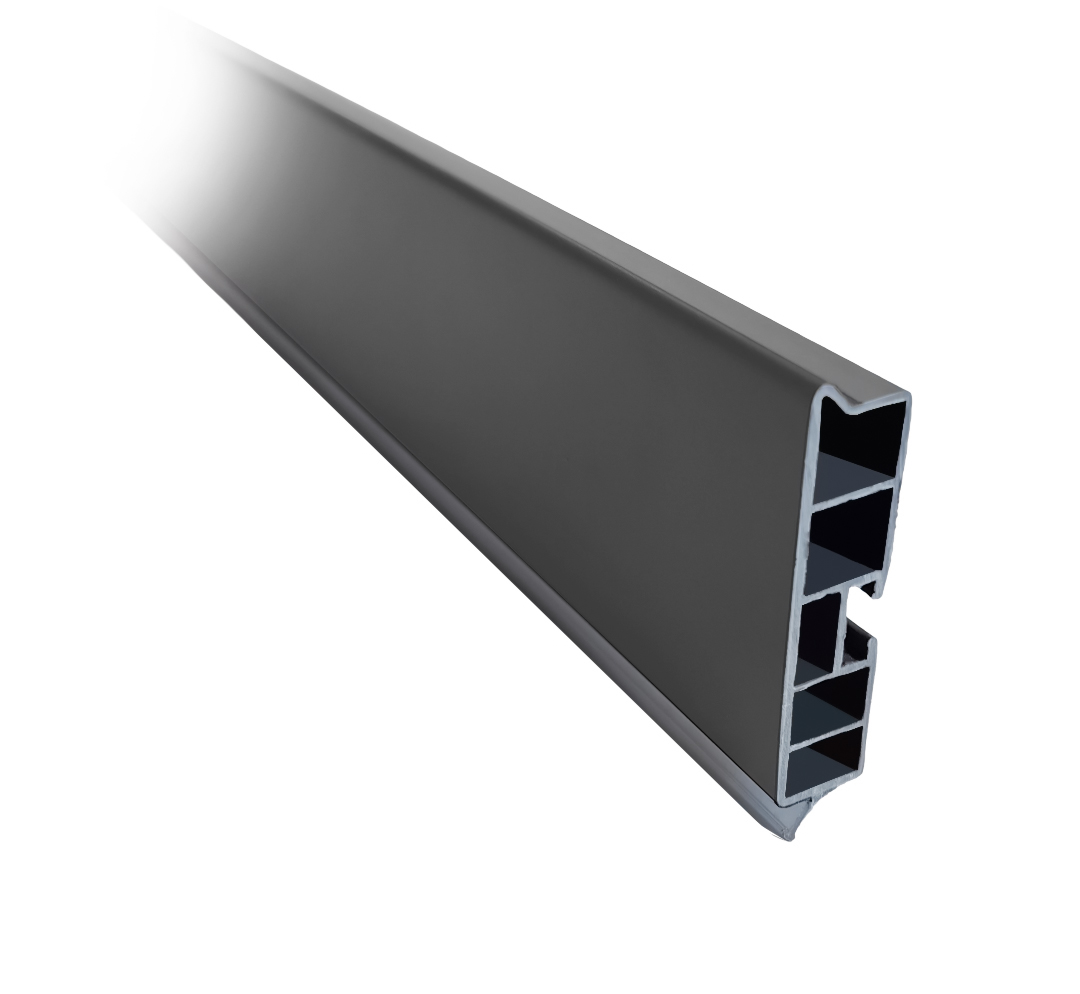 Цоколь h=60мм L=4м, антрацит