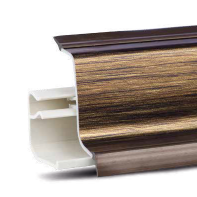 Профиль пристеночный L=4м пластиковый, под старое золото Профиль пристеночный L=4м пластиковый, под старое золото