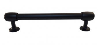 Ручка-скоба L=160мм, матовый черный