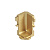 Внутренний угол 90гр. д/профиля 80/G1.2AL.29 матовое золото