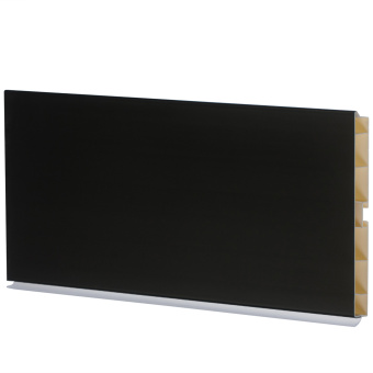 Цоколь h=100мм L=4м с защит.пленкой, черный