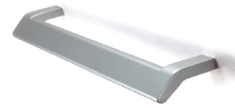 Ручка-скоба L=256мм, никель сатиновый