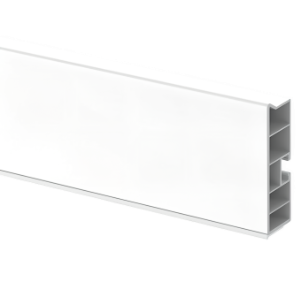 Цоколь h=60мм L=4м, белый и под покраску