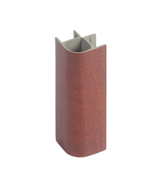 Угол 90гр. д/h=100мм темный орех