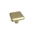 Ручка-кнопка 30х30мм, матовое золото, NOX