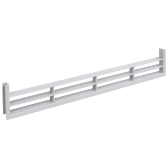 Вентиляционная решетка д/цок., под алюминий