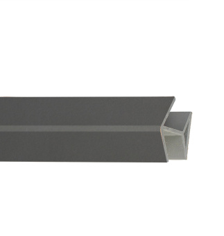 Профиль-угол 135гр. L=4м д/цоколя антрацит