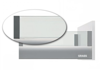 Вставка стекл. осветл. д/NovaCrystal 463х96мм