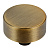 Ручка-кнопка D33мм без насечек, бронза
