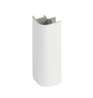 Угол 90гр. д/h=150мм белый