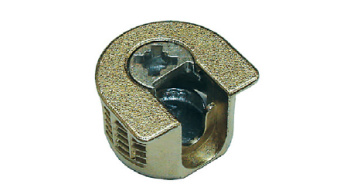 Стяжка эксцентриковая д/полок, никель