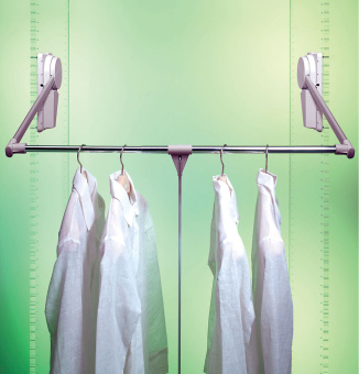 Лифт-пантограф superlift 750-1150мм двухсторонний, нагрузка 20кг, серый