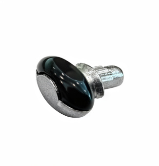 Полкодержатель для стеклянных полок D5мм, L=17.5мм, никель