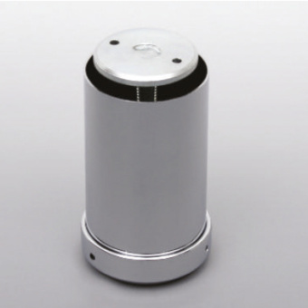 Фиксирующий потолочный элемент трубы барной стойки, хром