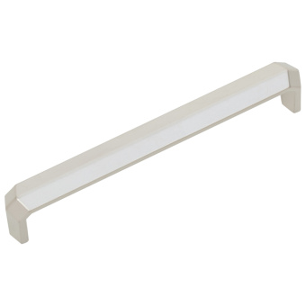 Ручка-скоба L=128мм, сатиновый никель