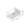 К-т тонкостенного ящика D-BOX H=135мм L=350мм на напр. с аморт., белый