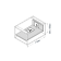 К-т тонкостенного ящика D-BOX H=135мм L=450мм на напр. с аморт., белый