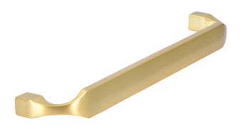 Ручка-скоба L=160мм, потертое золото