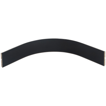 Радиусный эл-т H100, R296 (внутр.сторона) черный глянец