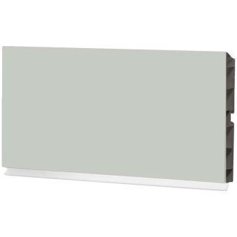 Цоколь h=150мм L=4м с защит.пленкой, светло-серый